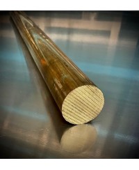 Pręt mosiężny fi 25mm - Tani mosiądz | Żel-Metal