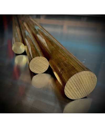 Pręt mosiężny fi 36mm - Tani mosiądz | Żel-Metal