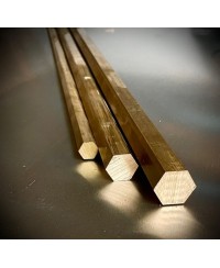 Mosiężny pręt sześciokątny 14 [mm]