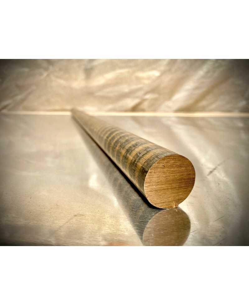 Pręt brązowy fi 61 mm Pręt z brązu okrągły Żel-Metal Sklep metale